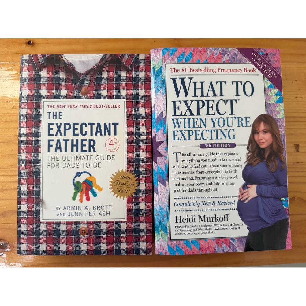 Pregnancy Book Bundle – The Expectant Father & What To Expect When Expecting